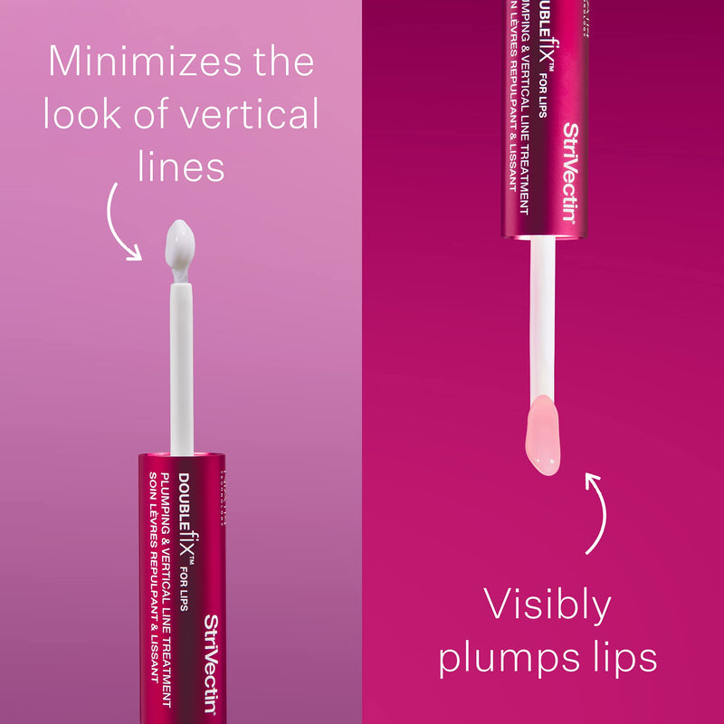 [Australia] - StriVectin Anti-Wrinkle Double Fix for Lips Plump & Smooth Vertical Lines, Hydrating Two-in-One Treatment, 0.16 Fl O 
