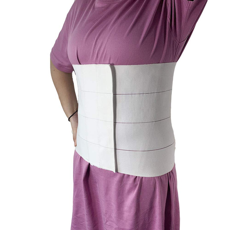 [Australia] - Abdominal Binder Post Surgery for Women Men Belly Binder Stomach Compression Abdominal Belt After Surgery Abdomen Binder Compression Support Waist Binder Bariatric C Section Belly Wrap (33-39 in) 