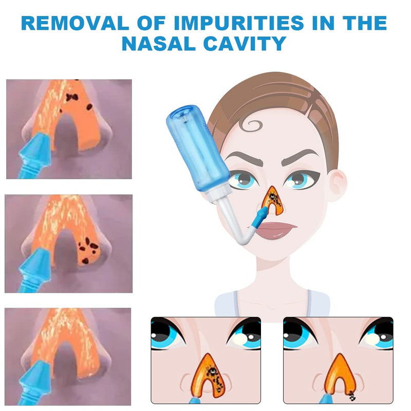 [Australia] - Neti Pot Sinus Rinse Bottle Nose Wash Cleaner Pressure Rinse Nasal Irrigation for Adult & Kid BPA Free 300 ML with 40 Nasal Wash Salt Packets (40 Packs) 300 ml (Pack of 40) 
