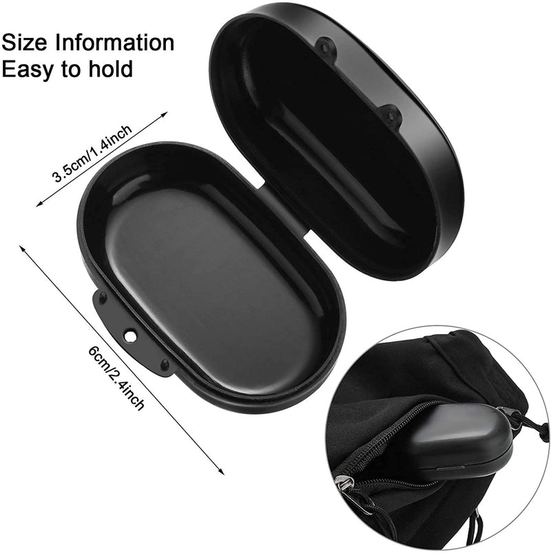 [Australia] - Silicone Anti-Noise earplugs, Noise Reduction earplugs with Storage Box, Hearing Protection earplugs, Suitable for Sleep, Work, Travel, Concerts, Swimming, etc. (Gray) Gray 