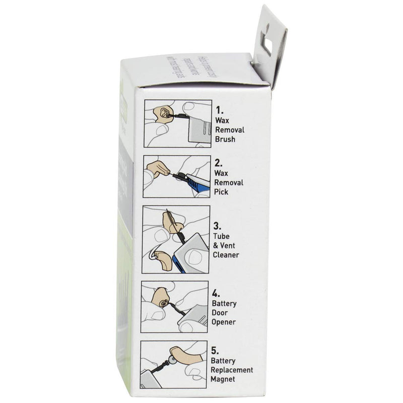 [Australia] - ACU-Life 5-in-1 Hearing Aid Cleaning Kit, 1 Count 