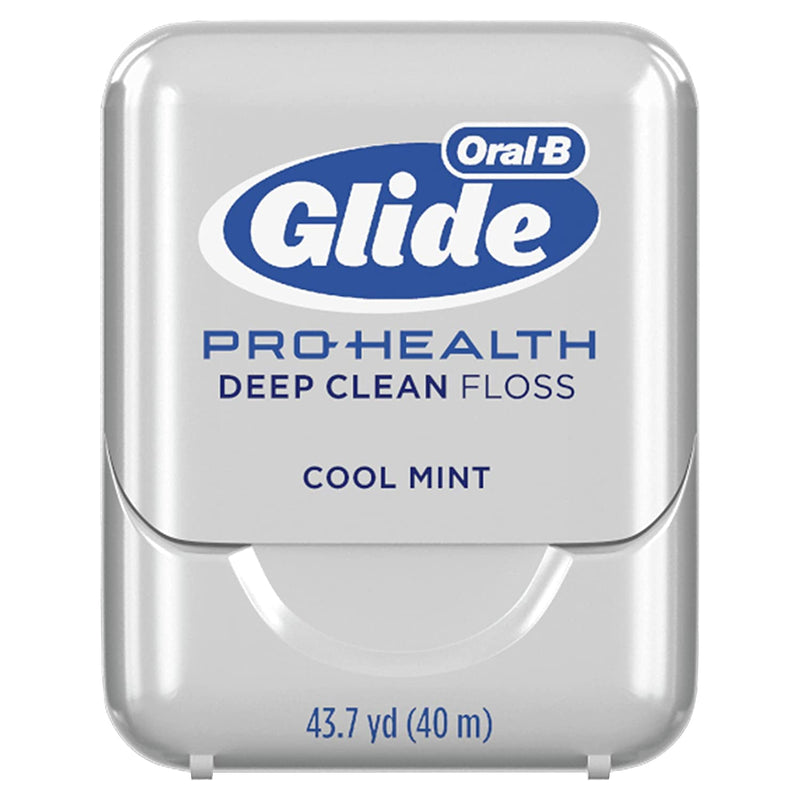 [Australia] - Oral-B Glide Pro-Health Dental Floss, Deep Clean, Mint, 40m, Pack of 6 Glide Pro-Health Deep Clean 