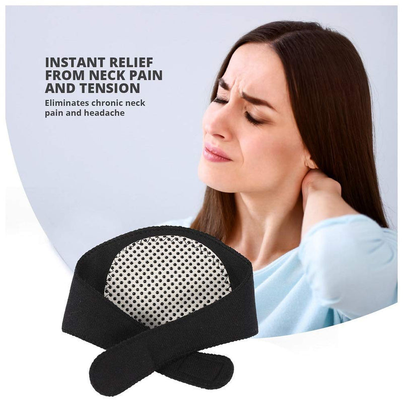 [Australia] - LHKJ Neck Support Wrap Chronic Neck Stiffness Brace Health Magnet Physical Therapy for Physical Therapy, Arthritis, Headaches 