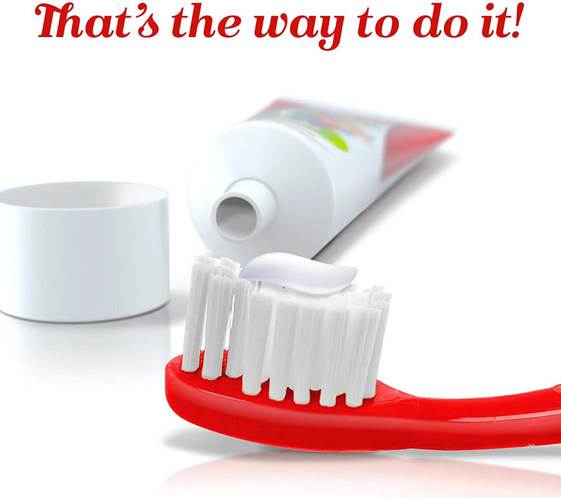 [Australia] - Punch & Judy Kids Toothpaste - Simply Strawberry Flavour, 3+ Years, Fluoride, Sugar Free (3 x 50ml) 79 g (Pack of 3) 