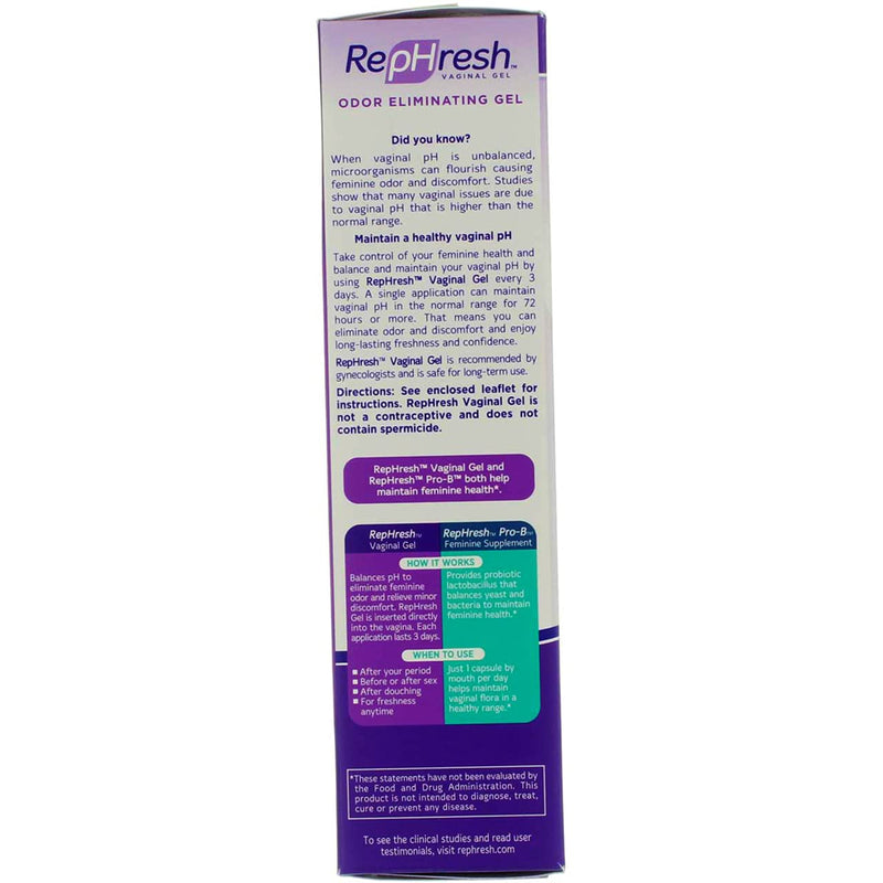 [Australia] - RepHresh Vaginal Gel, 0.07 Oz Each, 4 Count (Pack of 3) 