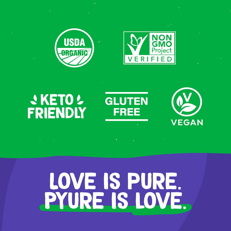 [Australia] - Organic Chocolate Drink Mix with Cocoa by Pyure | Sugar-Free, Keto, 1 Net Carb | 7.23 Ounce 