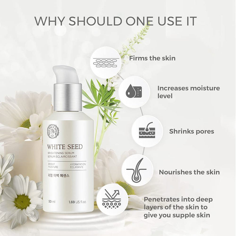 [Australia] - The Face Shop White Seed Real Whitening Essence / Brightening Serum 50Ml 