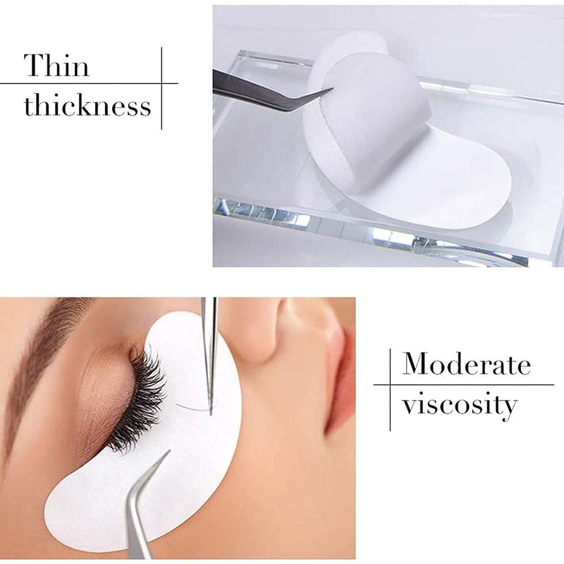[Australia] - Sunallwell Under Eye Gel Pads 50 Pairs Under Eye Patches Isolation Eyelash Extension Pads Lint Free Beauty Mask Tool Makeup for Pro Salon and Individual（Premium Quality） Eyelash Extension Eye Gel Pads 