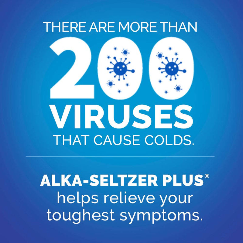[Australia] - ALKA-SELTZER PLUS Severe Non-Drowsy Cold & Cough PowerFast Fizz Effervescent Tablets, Citrus, 20 Count (Pack of 1) 