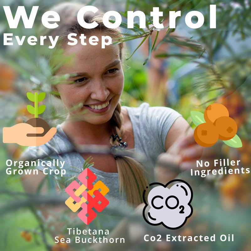 [Australia] - Sea Buckthorn Berry Oil - 100% Certified Organic, 1.76-Ounces Bottle 