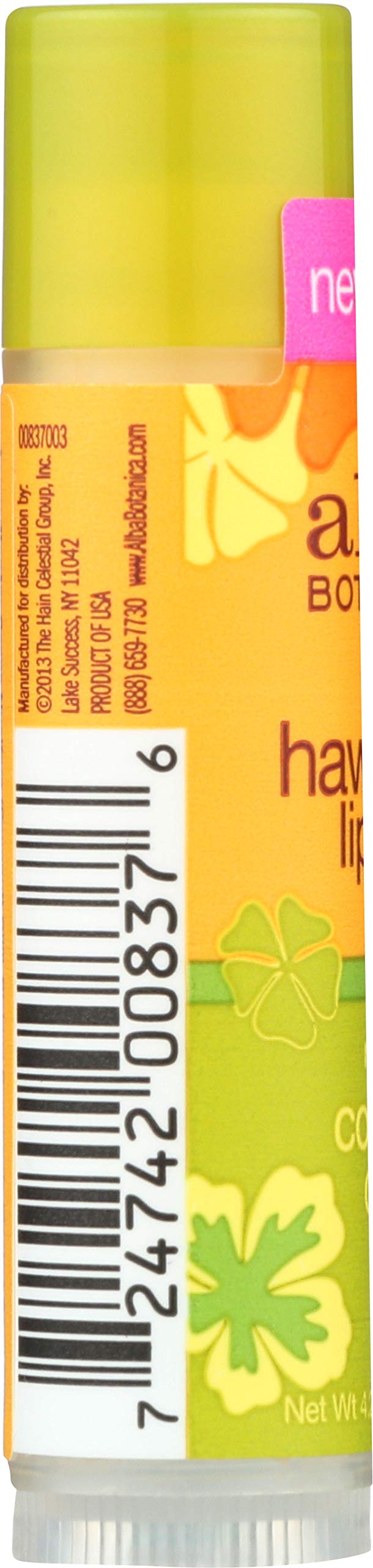 [Australia] - Alba Botanica Hawaiian Coconut Cream Lip Balm, 0.15 oz 