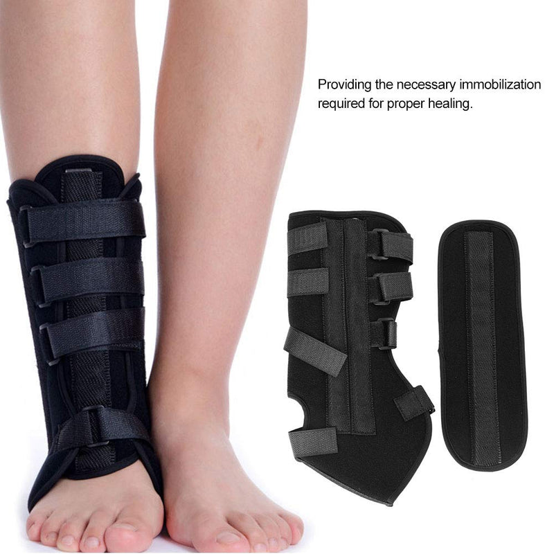 [Australia] - Ankle Brace, Stirrup Ankle Splint, Stabilizer for Sprains, Tendonitis, Post-op Cast Support and Injury Protection for Women and Men(L) L 