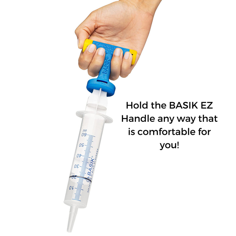 [Australia] - BASIK EZ Handle Perfect For Enteral Feeding Tube Feeding Size Small - Medium Available In 2 Sizes Syringe Not Included 