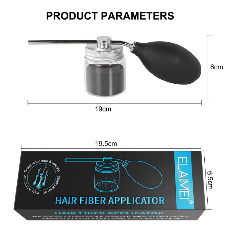 [Australia] - Fiber Hair Powder Spray Applicator Pump, Hair Addition Spray for Thinning Hair, Hair Regrowth Spray Tool 