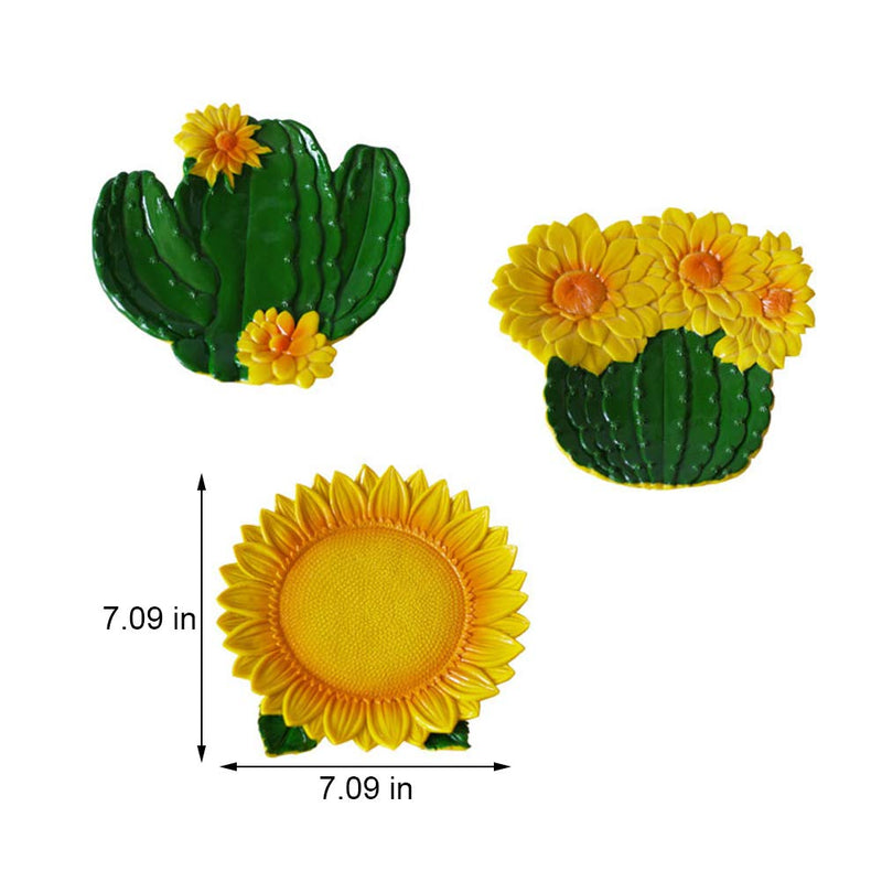 [Australia] - Lzttyee Resin Simulation Cactus Jewelry Dish Tray Storage Jewelry Dish Trinket Tray Nut Snack Storage Best Gifts Home Decor (Prickly Pear) Prickly Pear 
