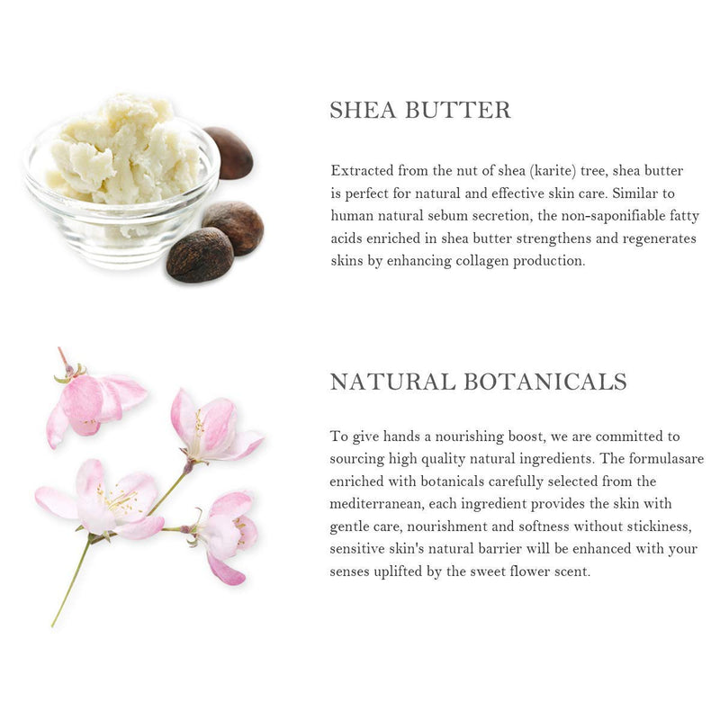 [Australia] - Hand Cream Gift Set - Hand Lotion Set for Women, Travel Size Hand Cream Enriched with Shea Butter and Glycerin to Moisturize Dry Hands, Gifts for Women, Birthday. 6 x 1.0 oz/30ml 