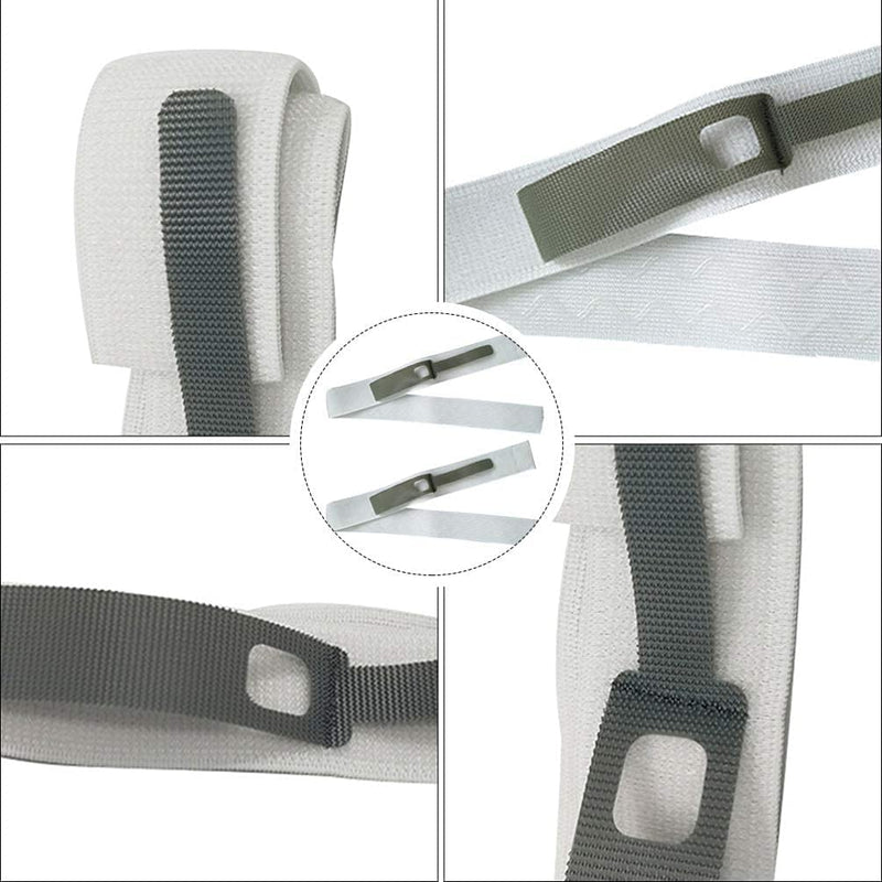 [Australia] - Cisixin 4 PCS Fix Catheter Strap Urinary Bag Leg Strap, Adjustable Fixation Tape Catheter Securement Device Retaining Strap for Patient 