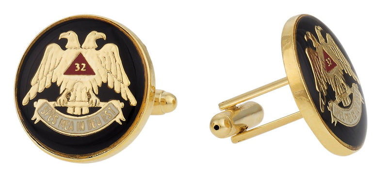 [Australia] - Cuff-Daddy Scottish Rite Cufflinks with Presentation Box 