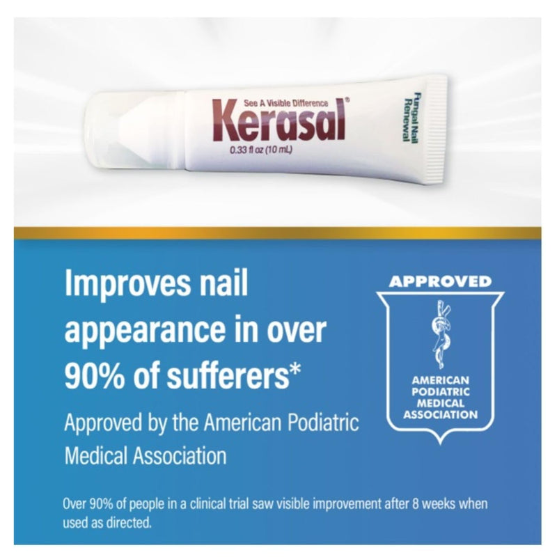 [Australia] - Kerasal Fungal Nail Renewal Treatment 10ml, Restores The Healthy Appearance of Nails Discolored or Damaged by Nail Fungus or Psoriasis. 