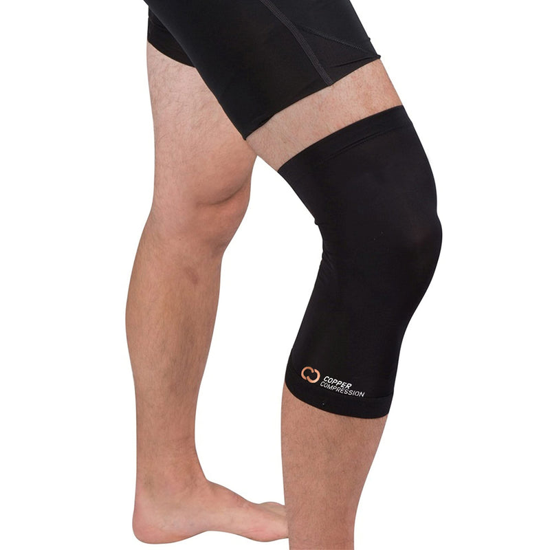 [Australia] - Copper Compression Knee Brace for Knee Pain - Copper Infused Knee Stabilizer Support Sleeve for Meniscus Tear, ACL, MCL, Arthritis, Joint Pain Relief, Running, Sports, Hiking. Fit for Men & Women. Small (Pack of 1) 
