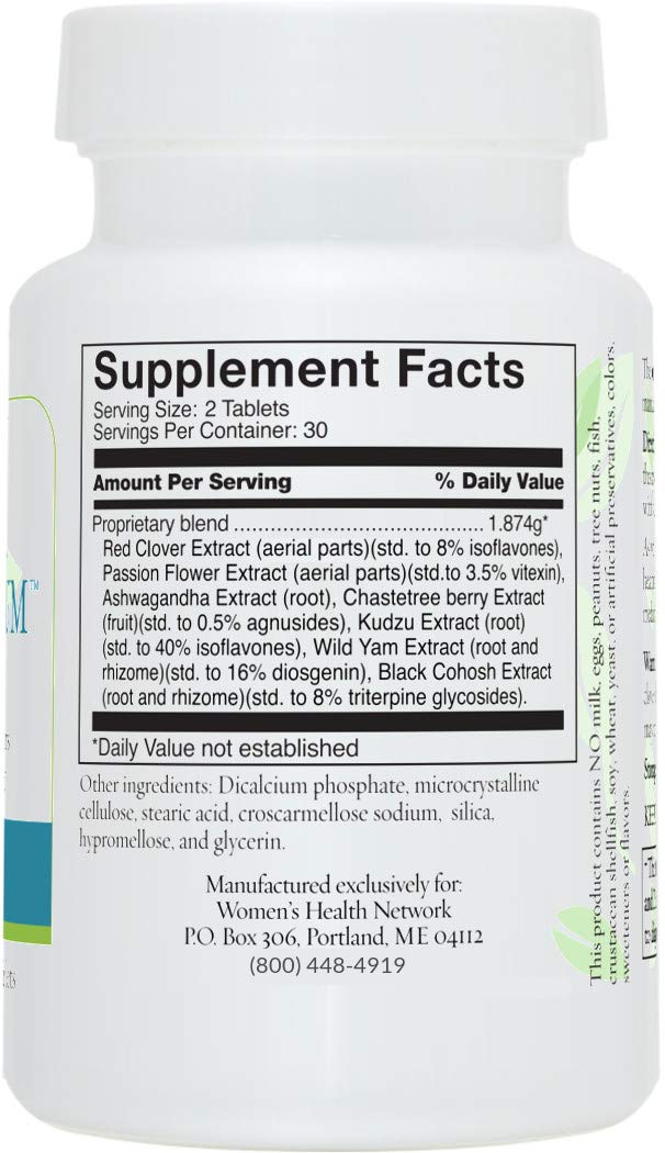 [Australia] - Herbal Equilibrium - 60 Tablets - Natural Menopause Relief Supplement for Hormonal Imbalance and Hot Flashes 
