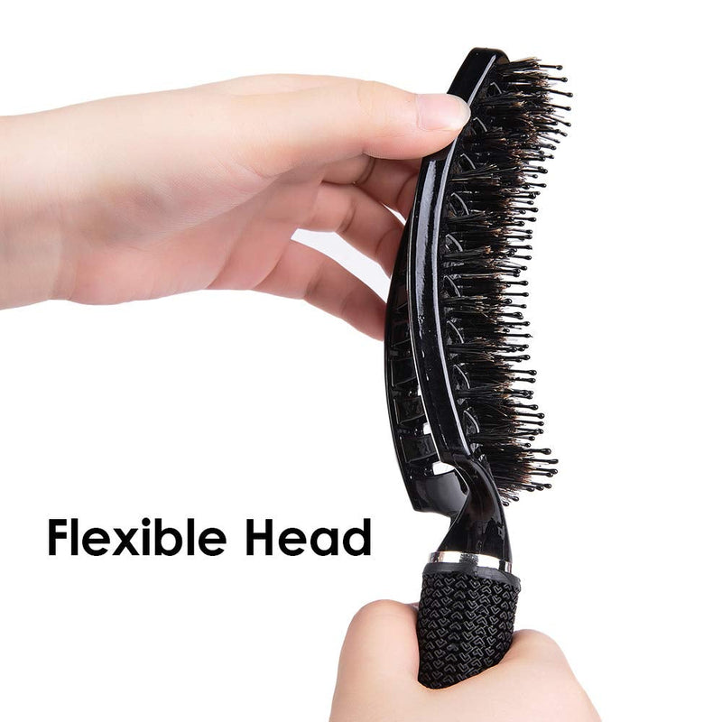 [Australia] - ThickTails Detangling Vented Brush- Boar Bristle (Duo Pack) 