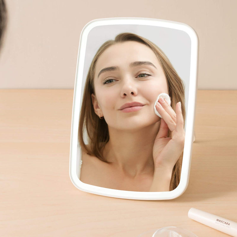 [Australia] - Jordan & Judy Makeup Mirror Touch Screen Vanity Mirror with LED Brightness Adjustable Portable USB Rechargeable 