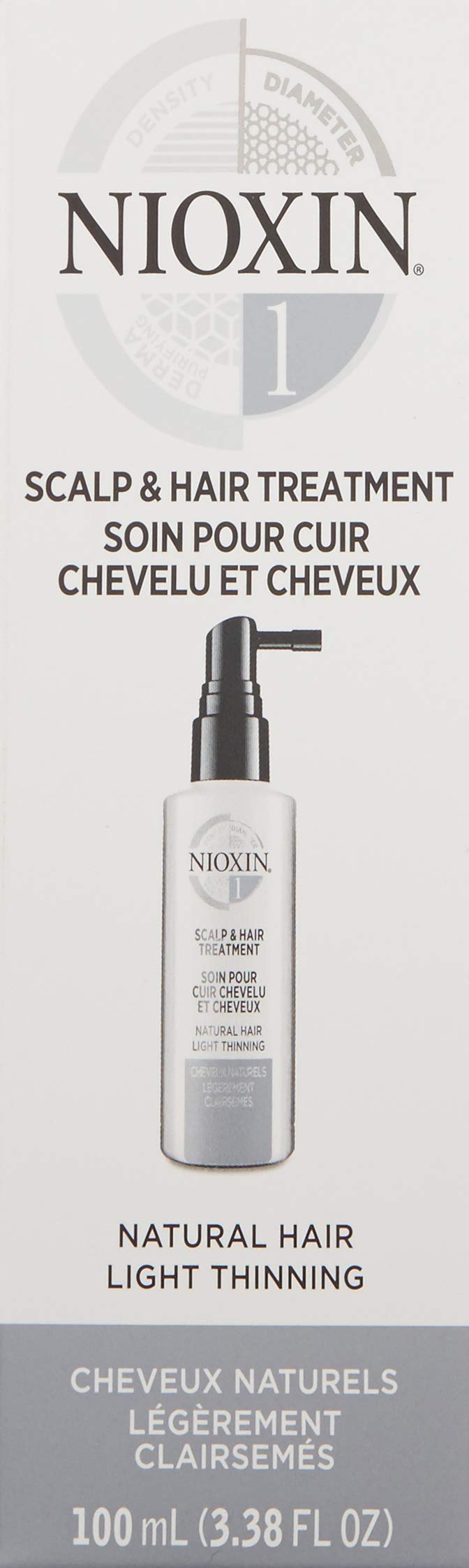 [Australia] - Nioxin System 1 Scalp and Hair Treatment For Fine Natural Normal- Thin Hair by for Unisex - 3.4 oz Treatment 
