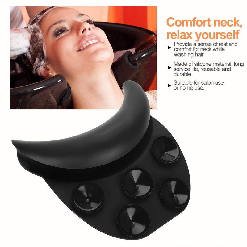 [Australia] - Salon Neck Rest Shampoo Bowl Gel Neck Cushion, Silicone Spa Shampoo Neck Head Rest Cushion, Hairdresser Sinks Shampoo BasinsTrays Neck Support for Hair Washing 