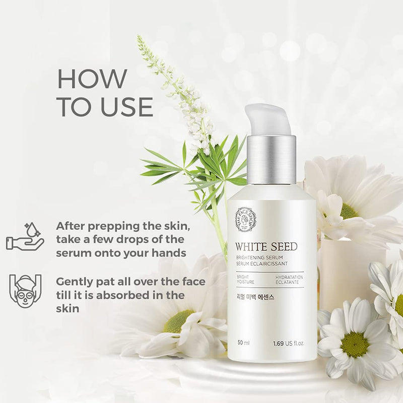 [Australia] - The Face Shop White Seed Real Whitening Essence / Brightening Serum 50Ml 