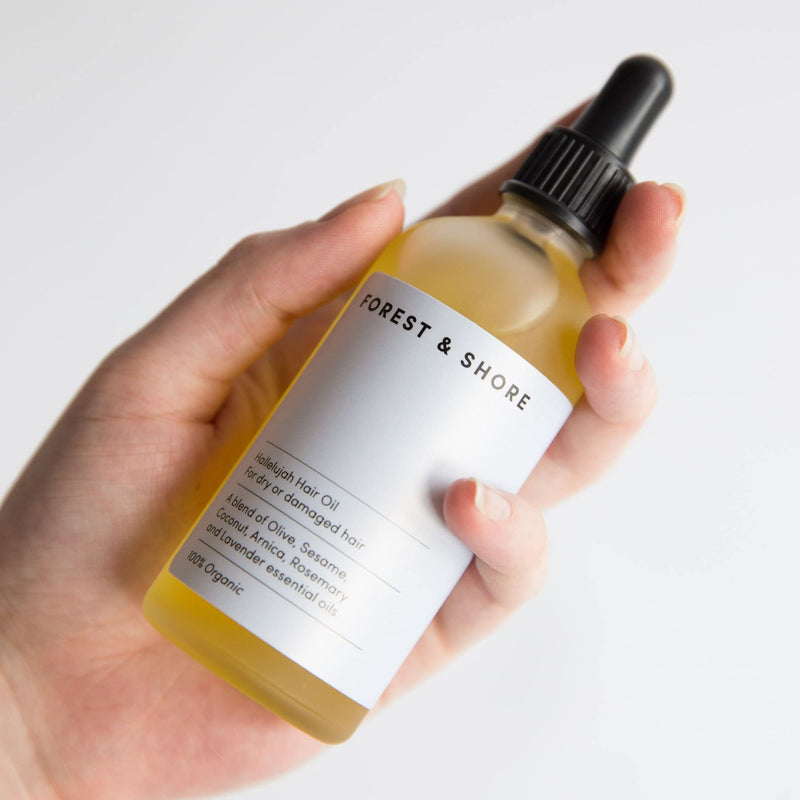 [Australia] - Hair Oil Natural & Organic Hair Mask & Hair Treatment with Coconut Oil for Dry Damaged Hair (100ml, Hair conditioning Oil) 100 ml (Pack of 1) 