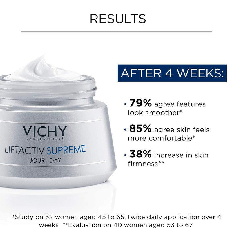 [Australia] - Vichy Liftactiv Supreme Unisex Face Cream for Dry and Very Dry Skin 50 ml 