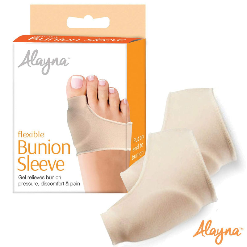 [Australia] - Alayna Bunion Corrector and Bunion Relief Sleeve Gel Pad Cushion Splint Orthopedic Bunion Protector for Men and Women, Hallux Valgus Corrector Bunion Guard, Bunion Pain Relief (2 PCS) (Large) 