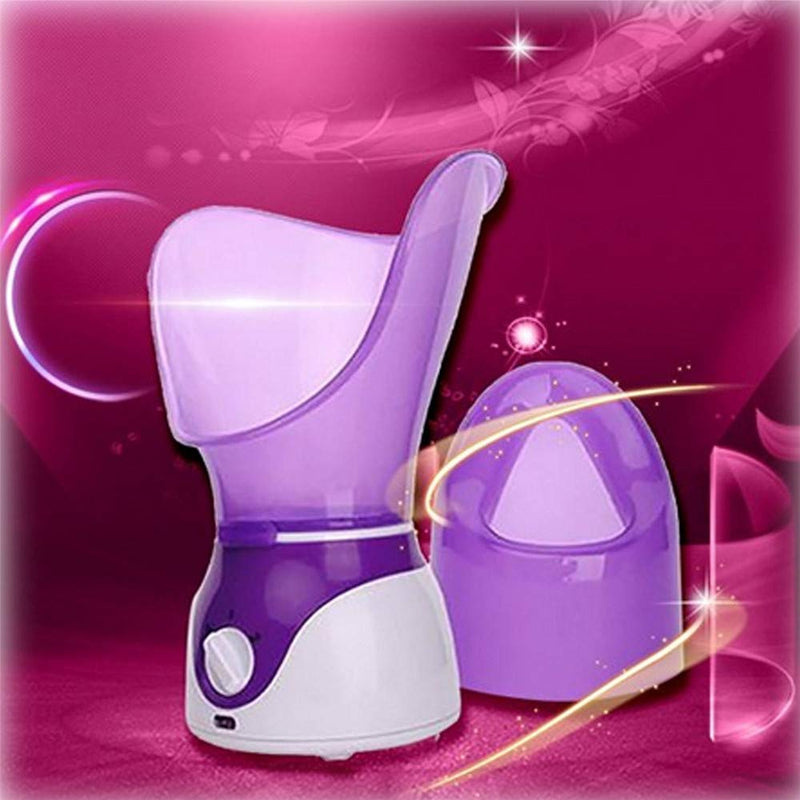 [Australia] - MHJLBJQ Facial Steamer Professional Steam Inhaler Facial Sauna Spa(Purple) 