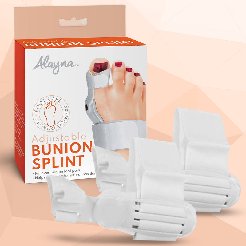 [Australia] - Bunion Corrector and Bunion Relief Orthopedic Bunion Splint Pads for Men and Women Hammer Toe Straightener and Bunion Protector Cushions- Relieve Hallux Valgus Foot Pain and Soothe Sore Bunions 