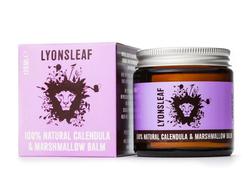 [Australia] - Calendula and Marshmallow Balm - 100% Natural - for dry, cracked, rough, hard or irritated skin (120ml) 120 ml (Pack of 1) 