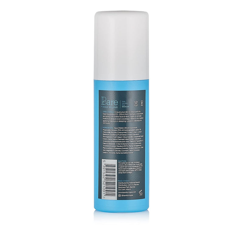 [Australia] - Bare by Vogue Face Tanning Mist - Medium 