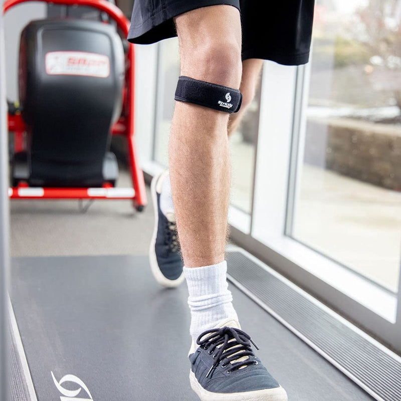 [Australia] - StrictlyStability Patellar Tendon Knee Strap for Pain Relief for Athletic Support, Jumper’s Knee, Runner's Knee and Tendonitis (One Size) One Size 