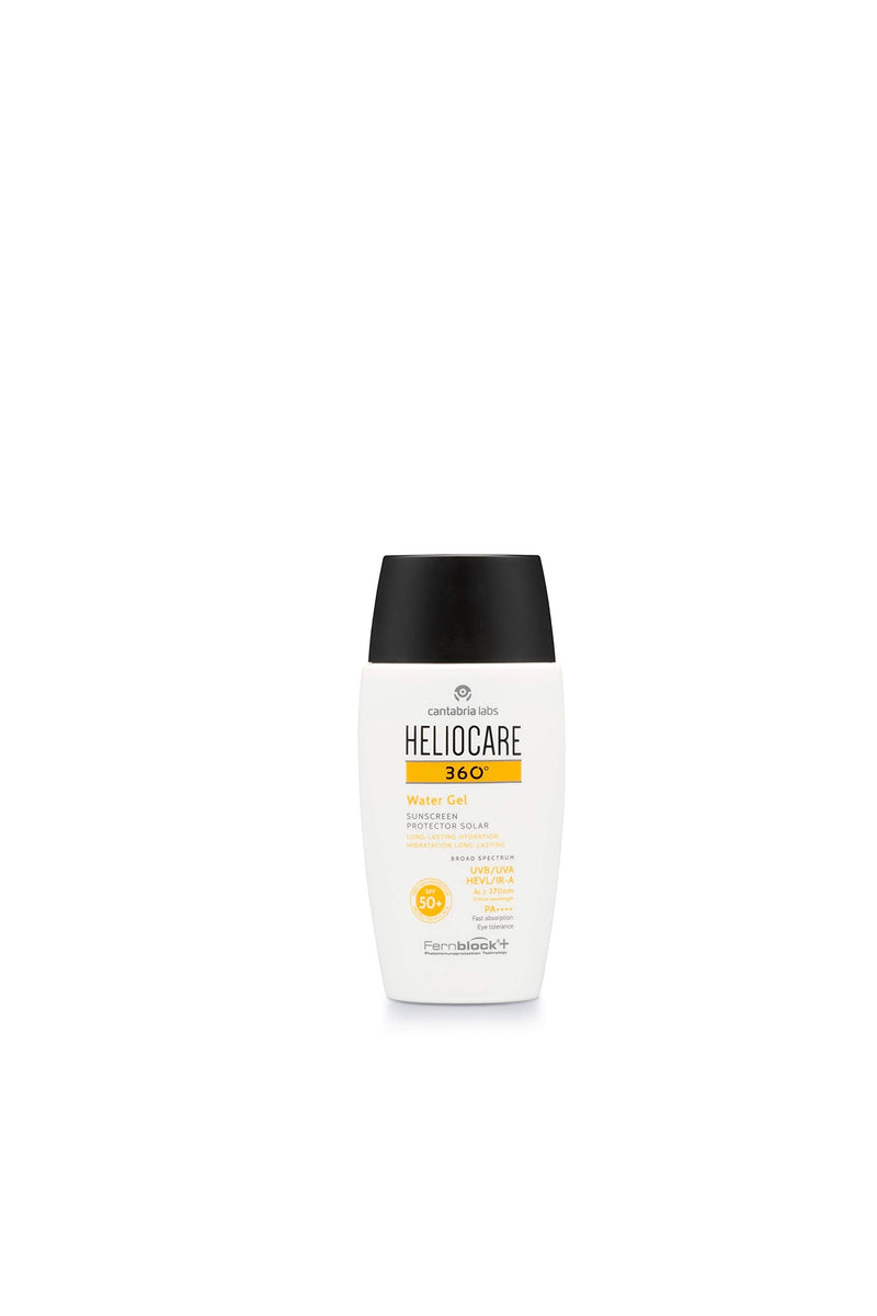 [Australia] - Heliocare 360¬∞ Water Gel SPF50+ 50ml / Sun Cream For Face/Daily UVA, UVB Visible light and infrared-A Anti-Ageing Sunscreen Protection/Dry and Normal Skin Types/Hydrating 