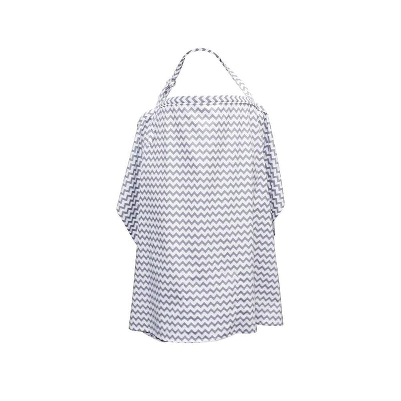 [Australia] - Boerni Large Nursing Cover, Breathable Breastfeeding Cover, Soft Breastfeeding Cover up for Full Privacy Breastfeeding Protection … (Grey) grey 