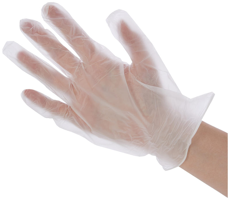[Australia] - Unigloves Unicare Clear Vinyl GS0065-A Examination - Multipurpose, Powder Free and Latex Free Disposable Gloves, Box of 100 Gloves, Clear, Extra Large XL 