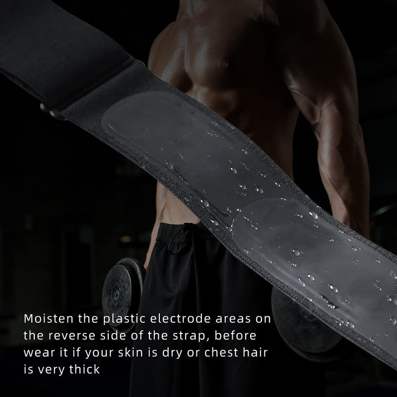 [Australia] - SWEATPROOF / Waterproof Pro Heart Rate Monitor Chest Strap S-(X- Small) Black 