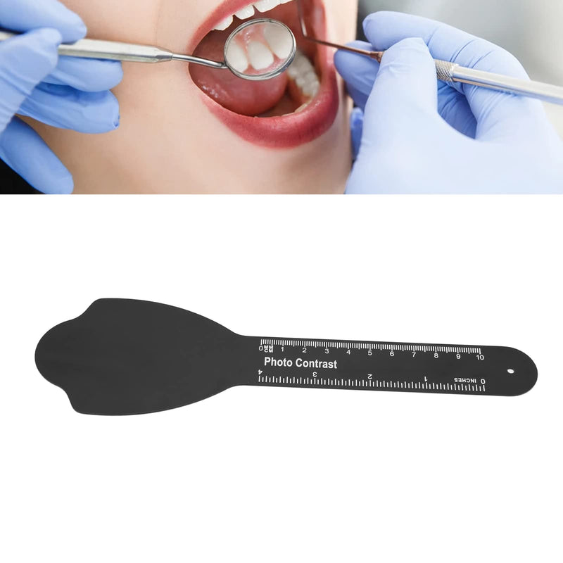 [Australia] - C‑4A Dental Black Background Board with Scale, Clear Image Photography Contraster Professional Intraoral Photo Contrast 