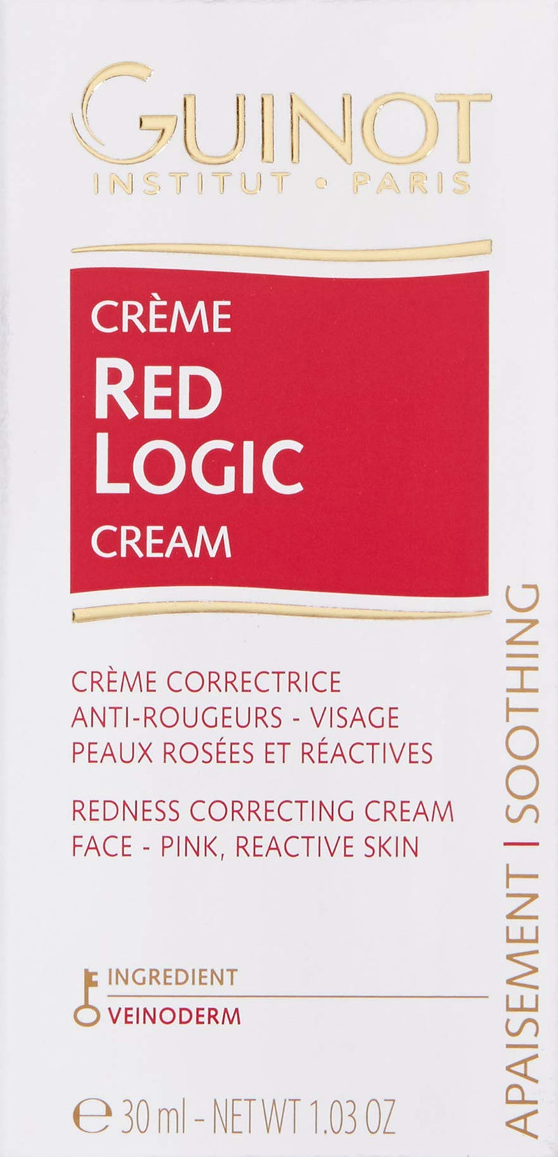 [Australia] - Guinot Red Logic Face Cream - Reddened & Reactive Skin 30ml /1.03oz 