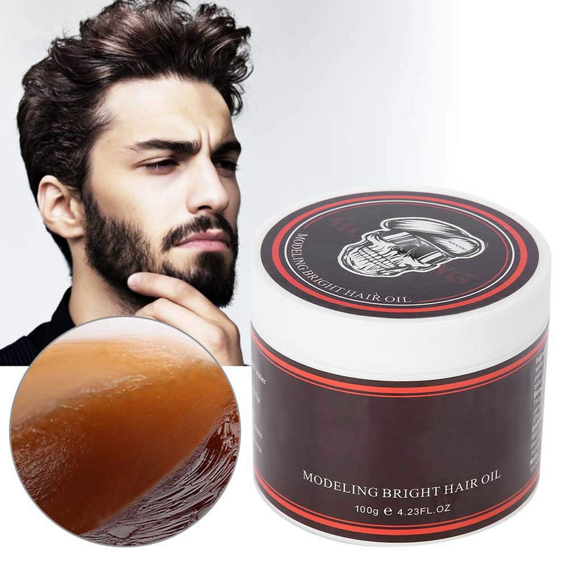 [Australia] - 100 g Hair Wax for men - Professional Retro Hair Oil for Soft Hair - for Hairstyles 