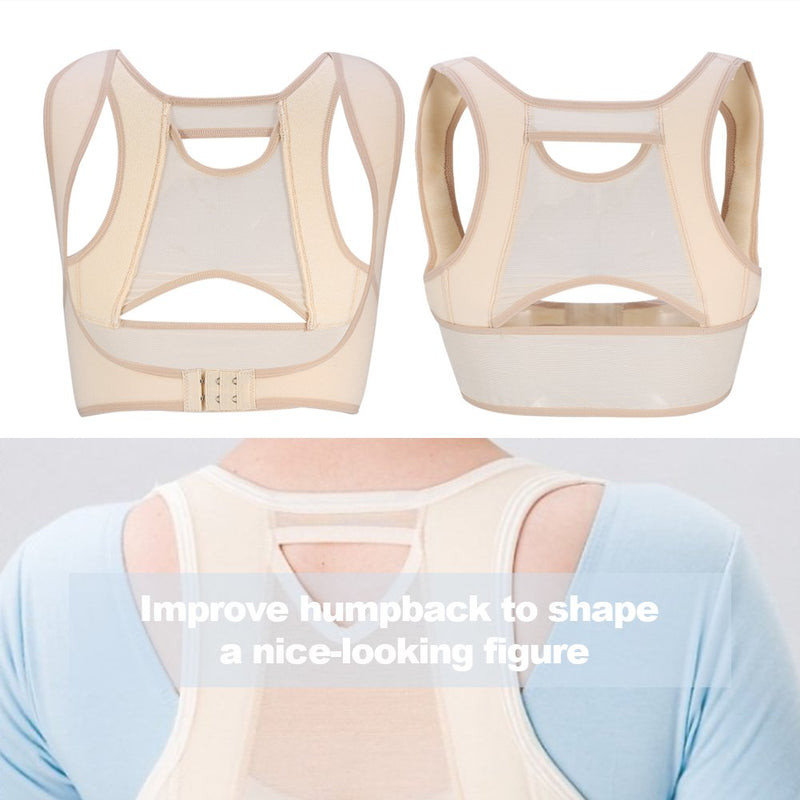 [Australia] - 4 Size Woman Posture Corrector for Adjustable Back Support Relieves Neck and Shoulder Pain, correction of student posture of the band(M) M 