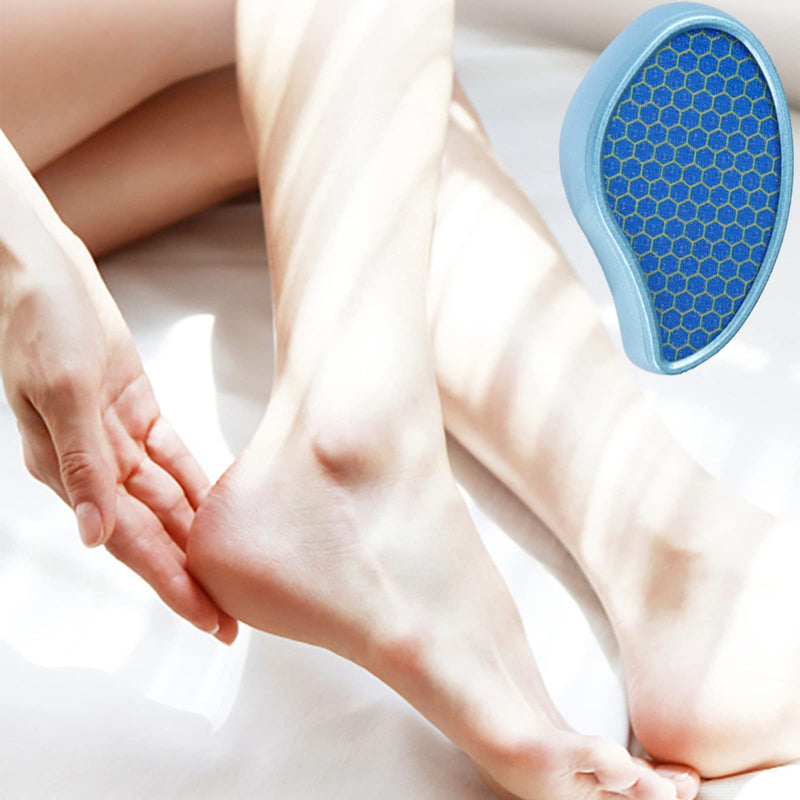 [Australia] - 2 in 1 Wet & Dry Pedicure Foot Grater,Quick, Safe and Effective Callus Dead Skin Remover for Feet Nano Glass Foot File for Hard Skin 