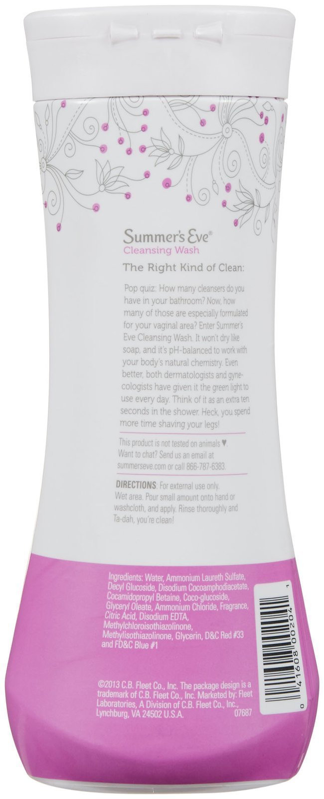 [Australia] - Summer's Eve Cleansing Wash for Sensitive Skin, Island Splash, 15 fl oz (444mL) 