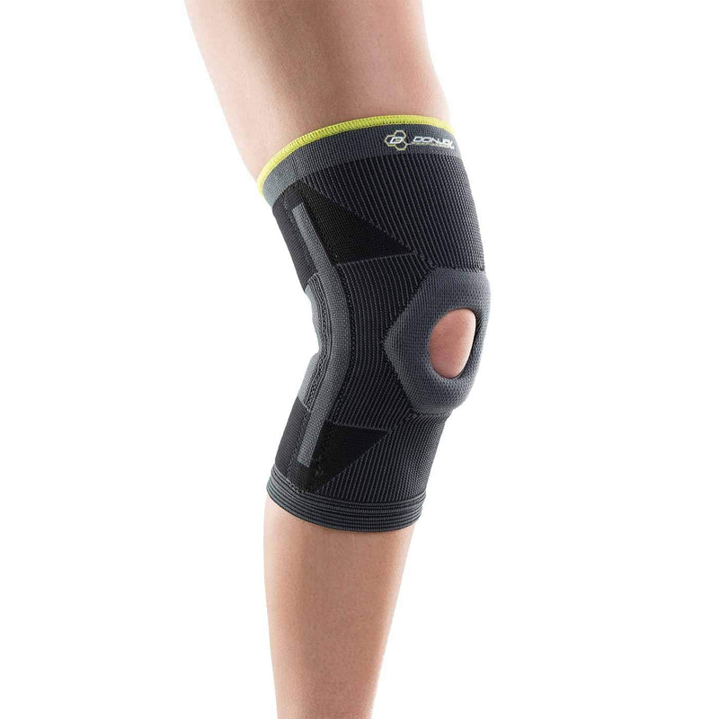 [Australia] - DonJoy Performance Deluxe Knit Knee Sleeve With Stays and Buttress - Mid-Level Support Knee Brace for PFPS, Sprains, Instabilities - Large 