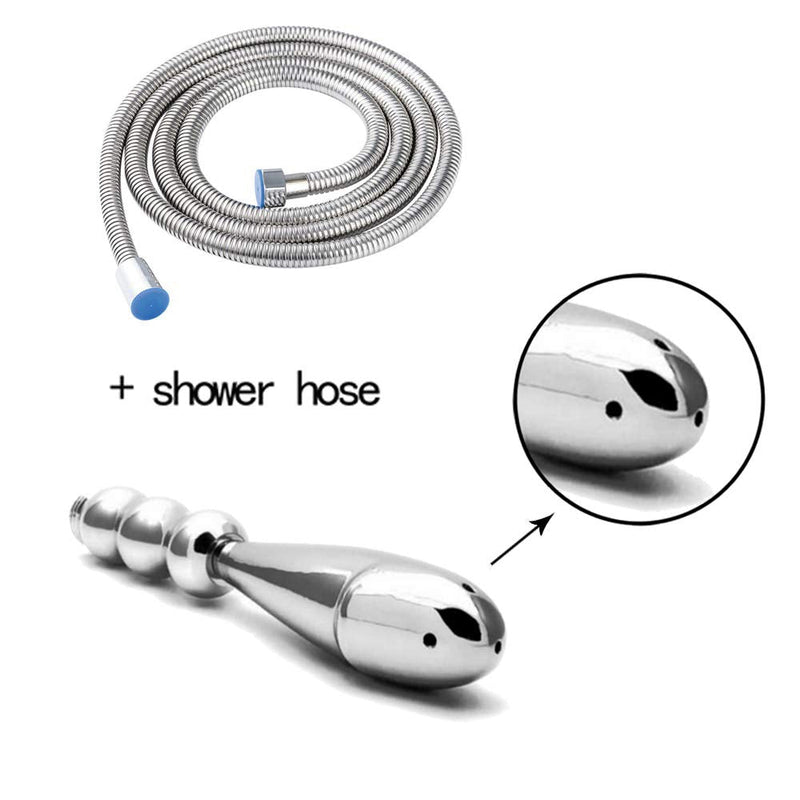 [Australia] - Metal Shower Aluminum Cleaner Douche System Cleaner(Silver) 